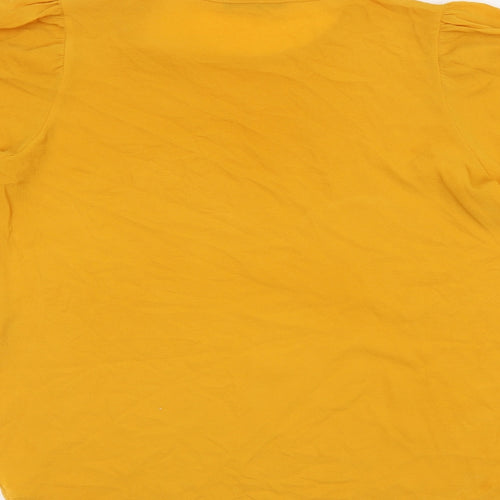 Quiz Womens Yellow   Basic Blouse Size 12