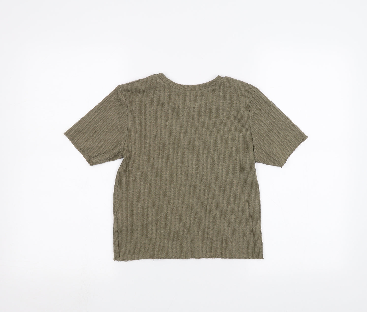 Primark Womens Green   Basic T-Shirt Size S