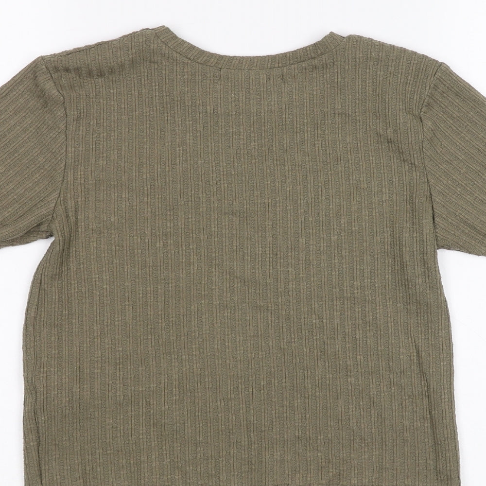 Primark Womens Green   Basic T-Shirt Size S
