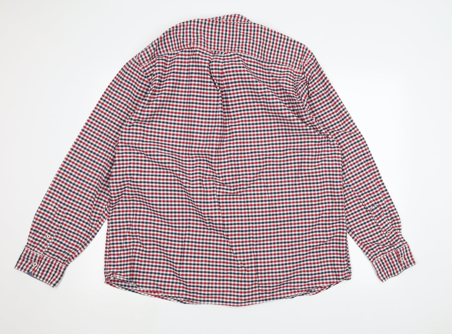 Boston crew Mens Red    Dress Shirt Size 2XL