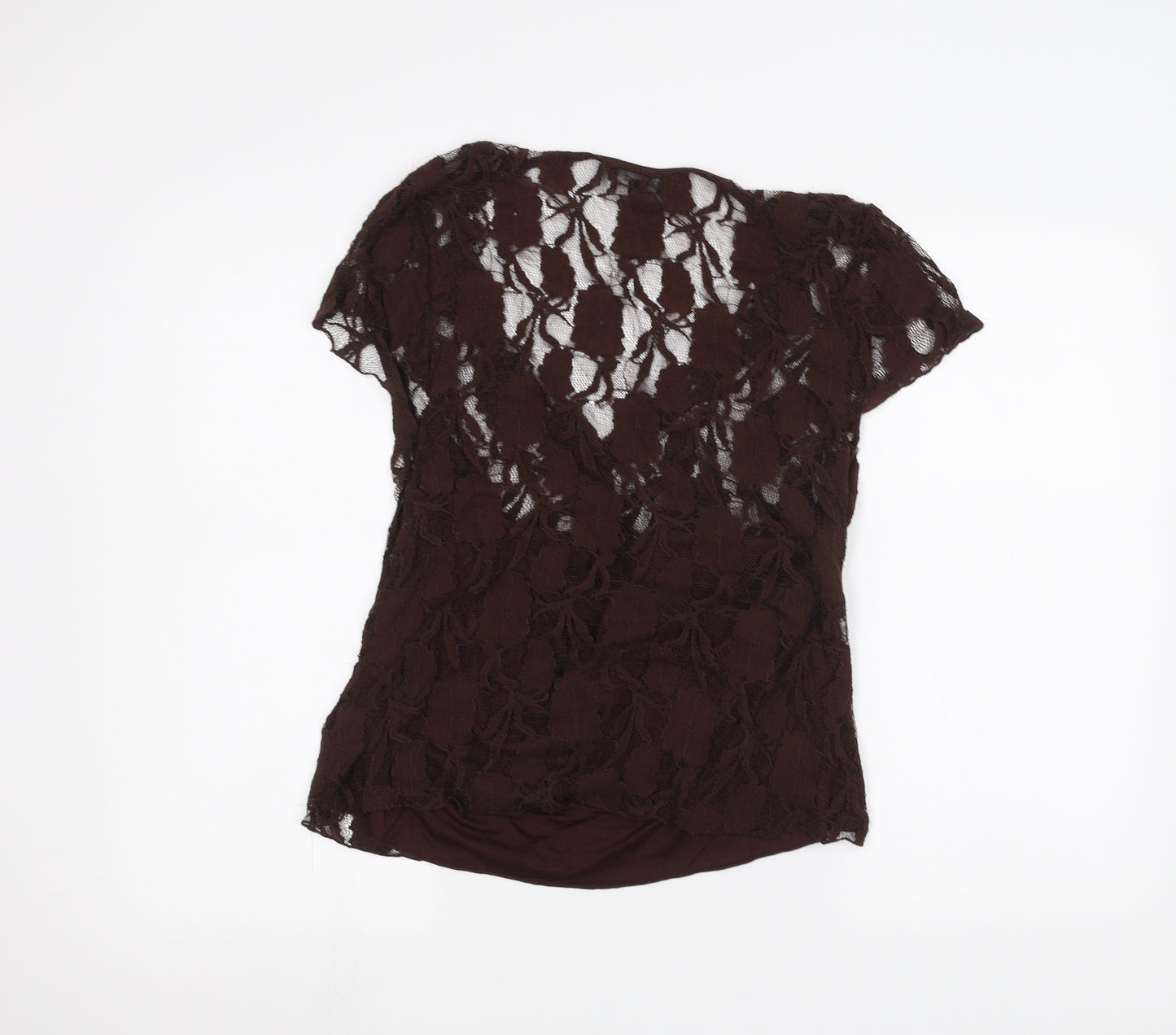 Sky designs Womens Brown   Basic T-Shirt Size M