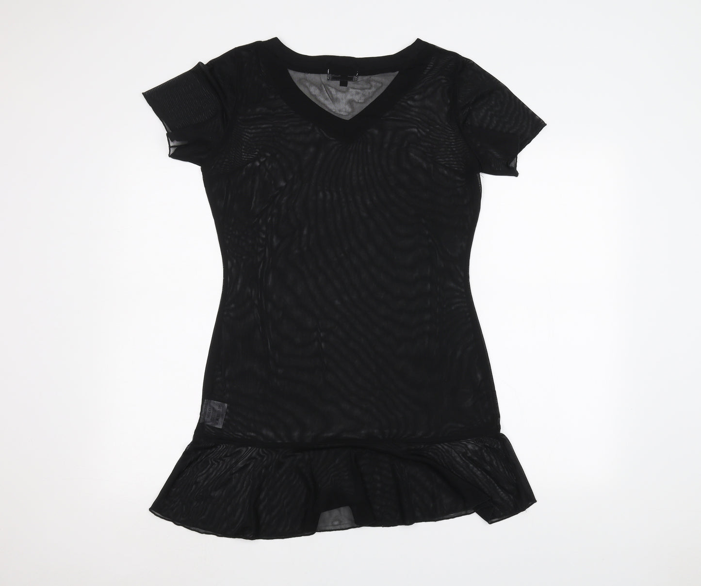 Solo Womens Black   Basic T-Shirt Size 16