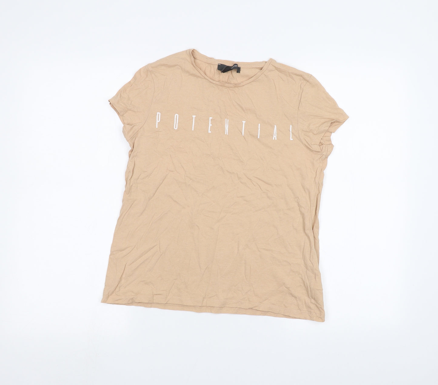 Primark Womens Pink   Basic T-Shirt Size 4