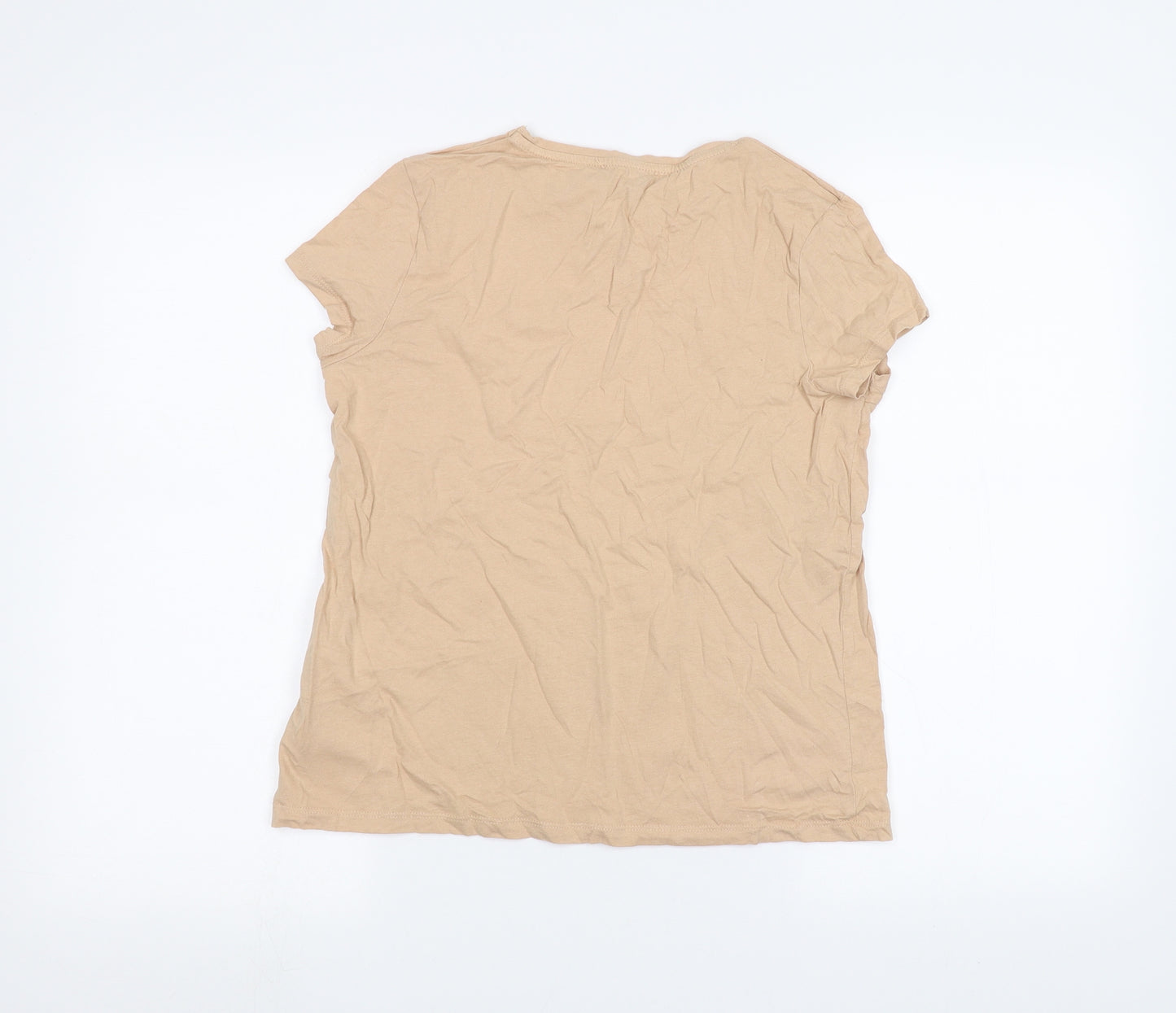 Primark Womens Pink   Basic T-Shirt Size 4
