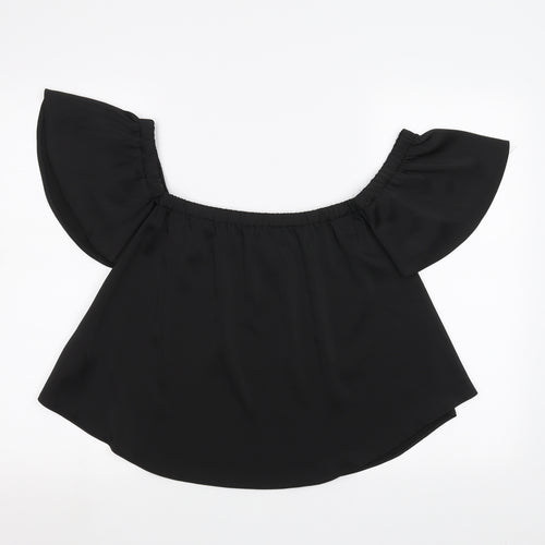 New Look Womens Black   Basic T-Shirt Size 6
