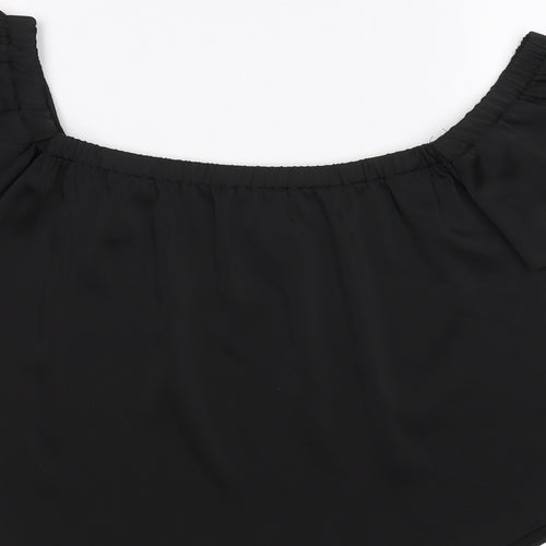 New Look Womens Black   Basic T-Shirt Size 6