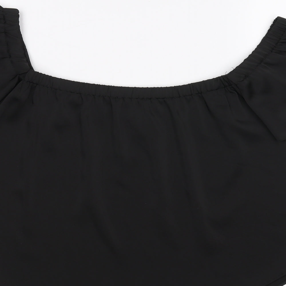 New Look Womens Black   Basic T-Shirt Size 6