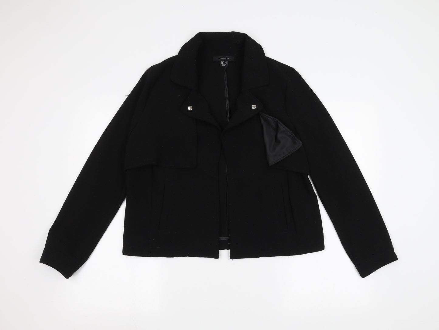 Atmosphere Womens Black   Jacket  Size 12