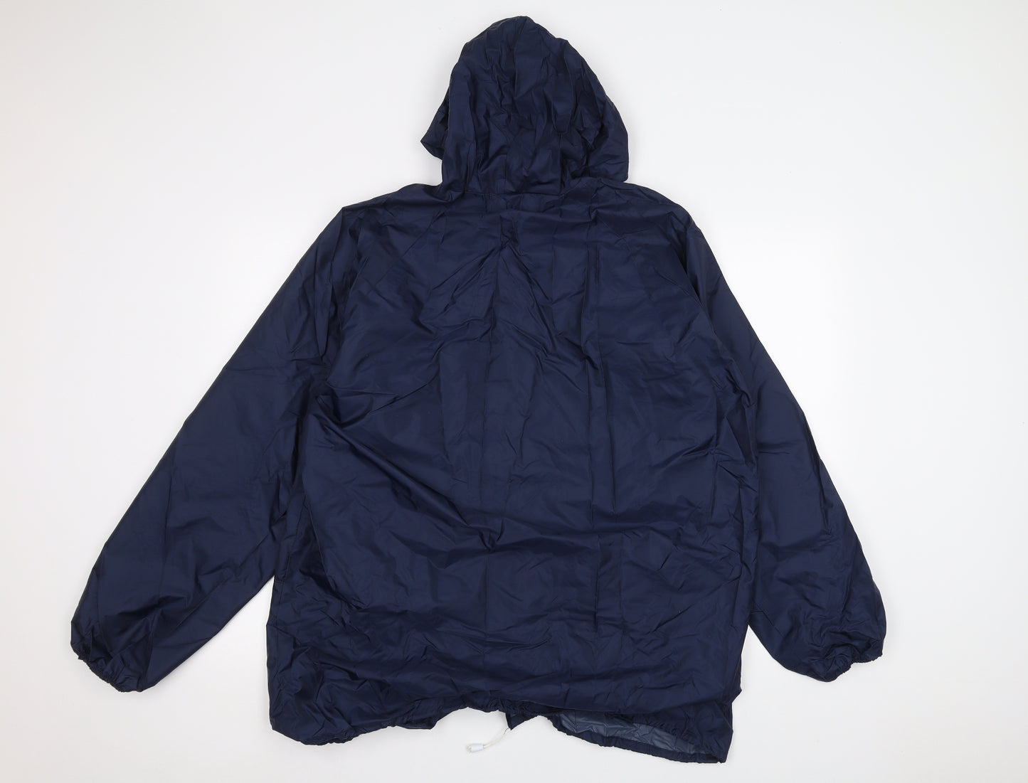Preworn Mens Blue   Rain Coat Coat Size XL