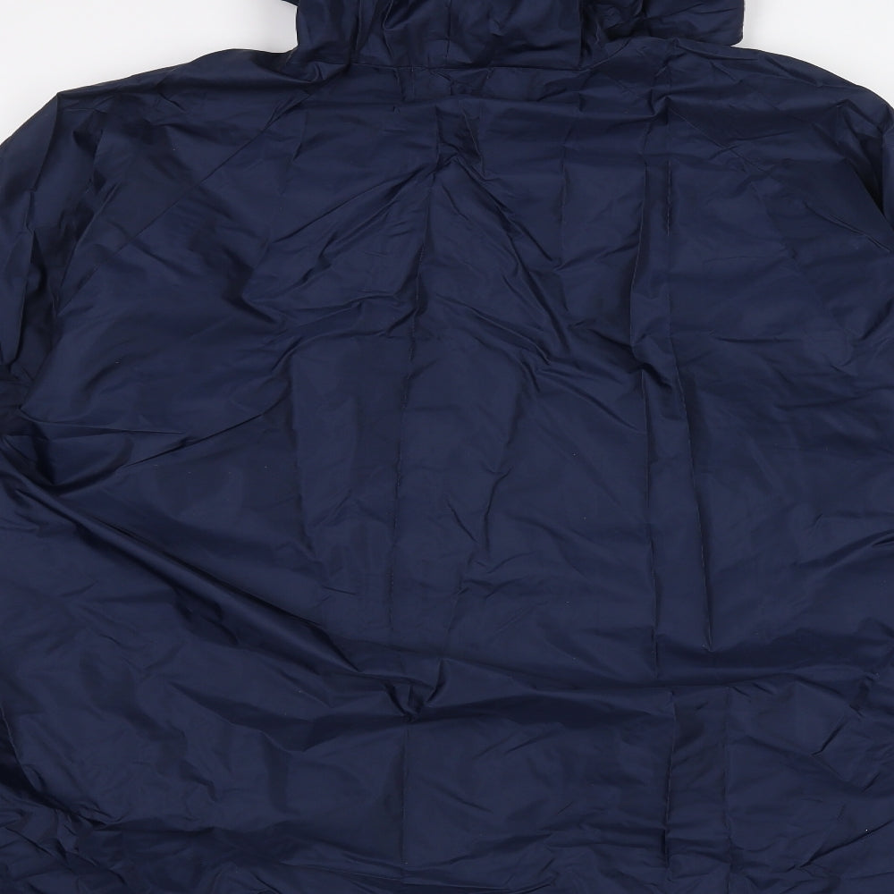Preworn Mens Blue   Rain Coat Coat Size XL