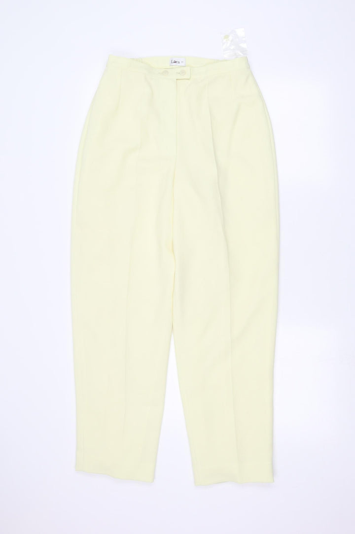 Libra Womens Yellow   Trousers  Size 10 L25 in