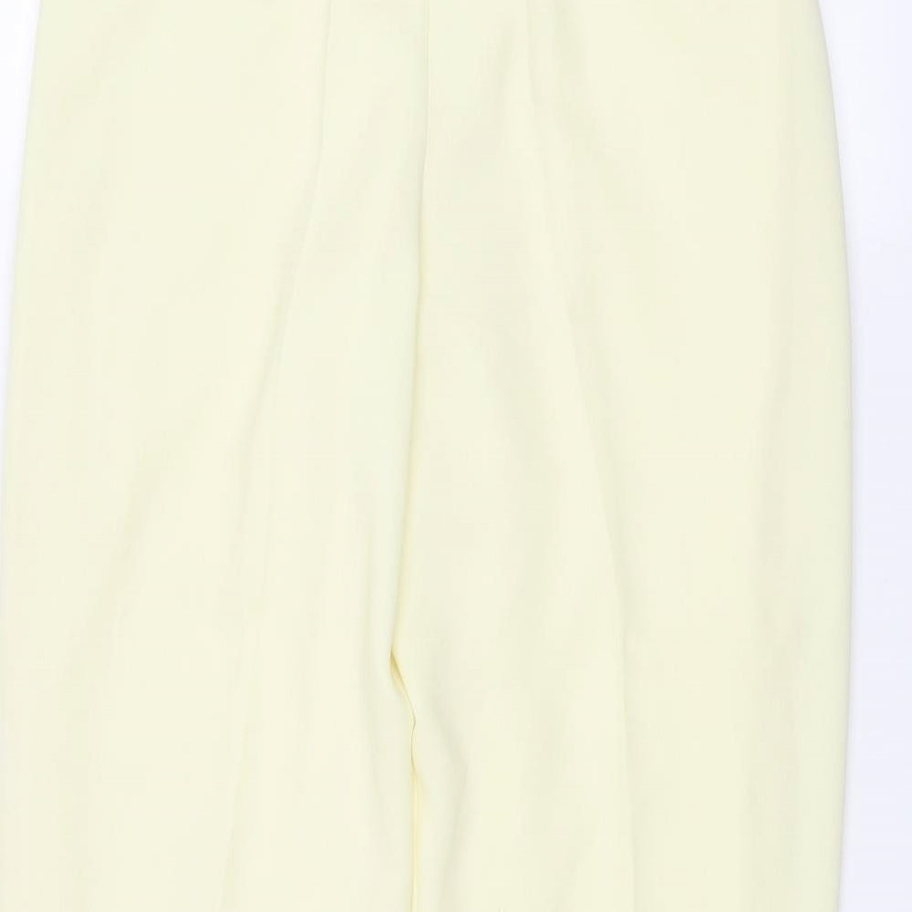 Libra Womens Yellow   Trousers  Size 10 L25 in