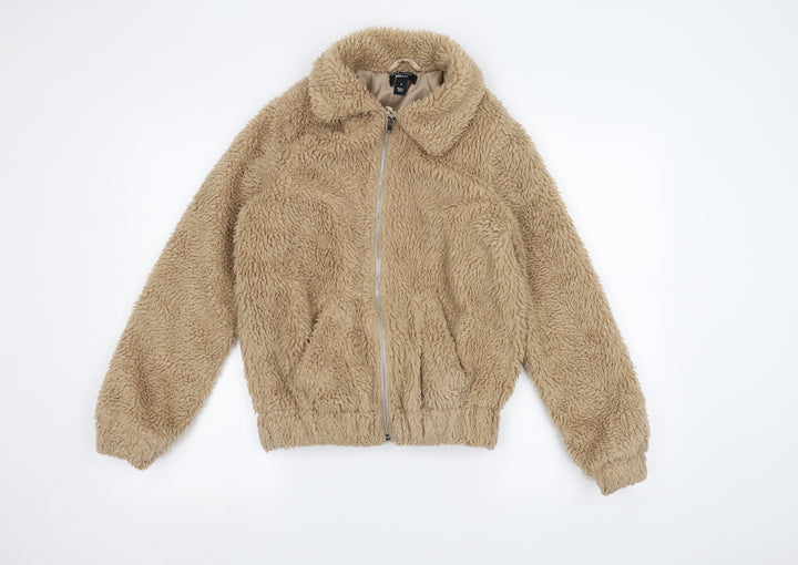 New Look Womens Brown Jacket Size S