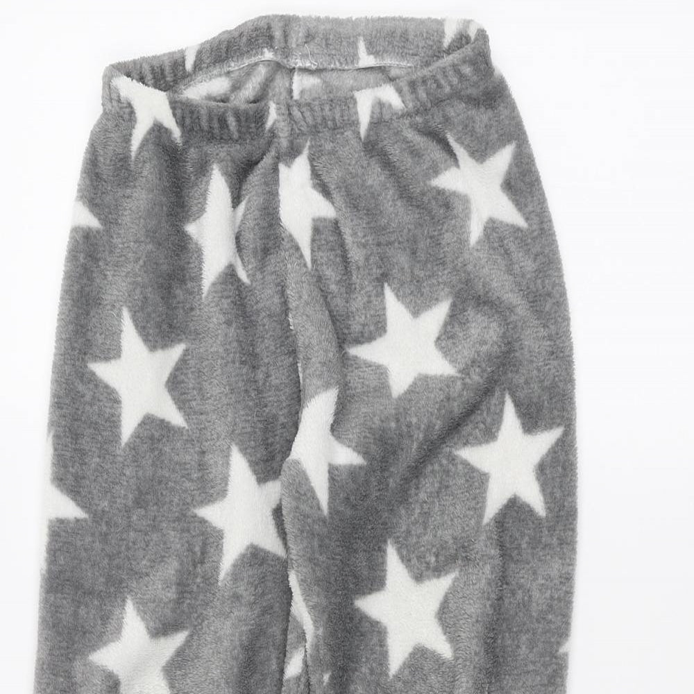 Love to Sleep Girls Grey   Sweatpants Trousers Size 6-7 Years