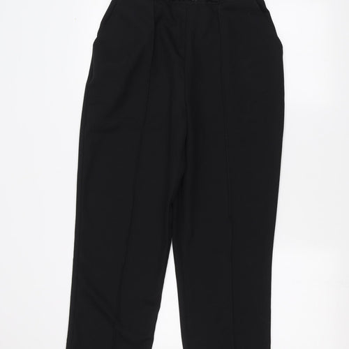 Matalan Womens Black   Trousers  Size 14 L24 in