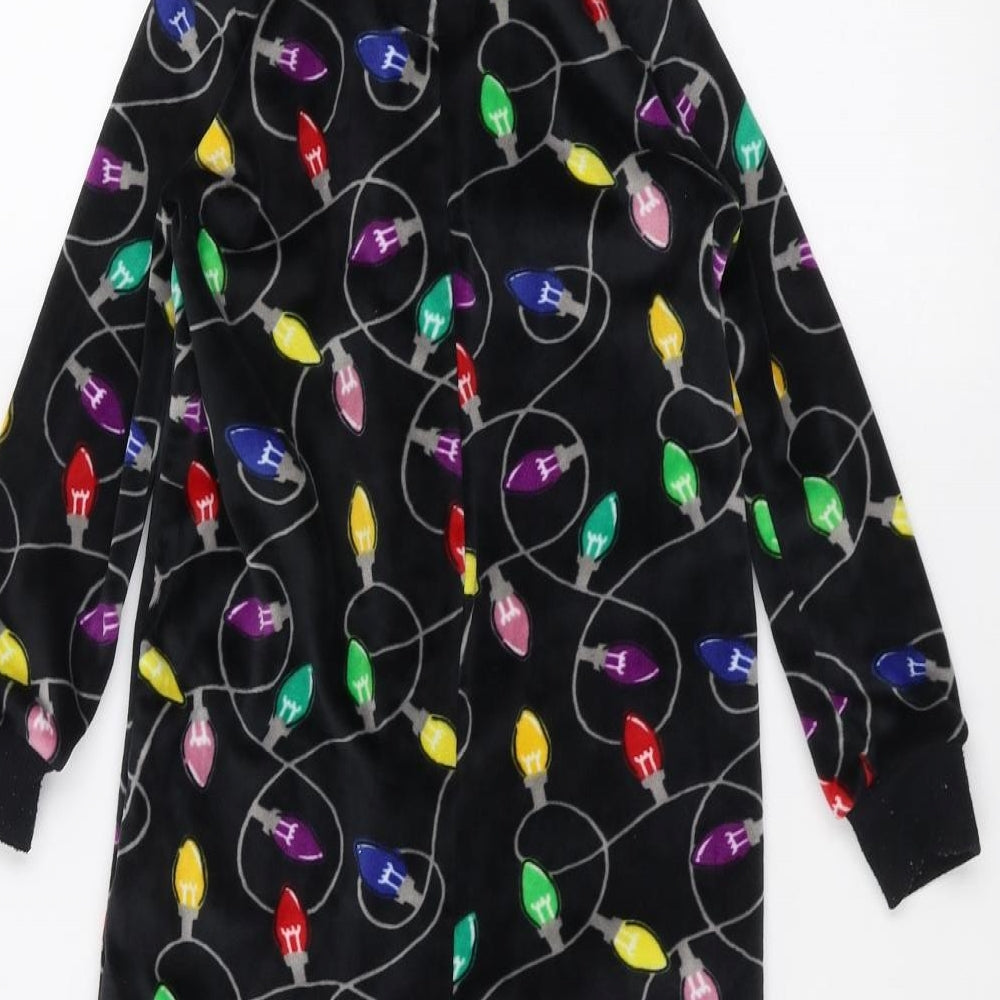 TU Boys Black Solid   One Piece Size 3-4 Years  - Christmas lights
