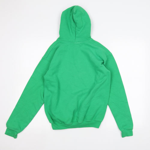 Gilden Girls Green   Pullover Hoodie Size 12 Years