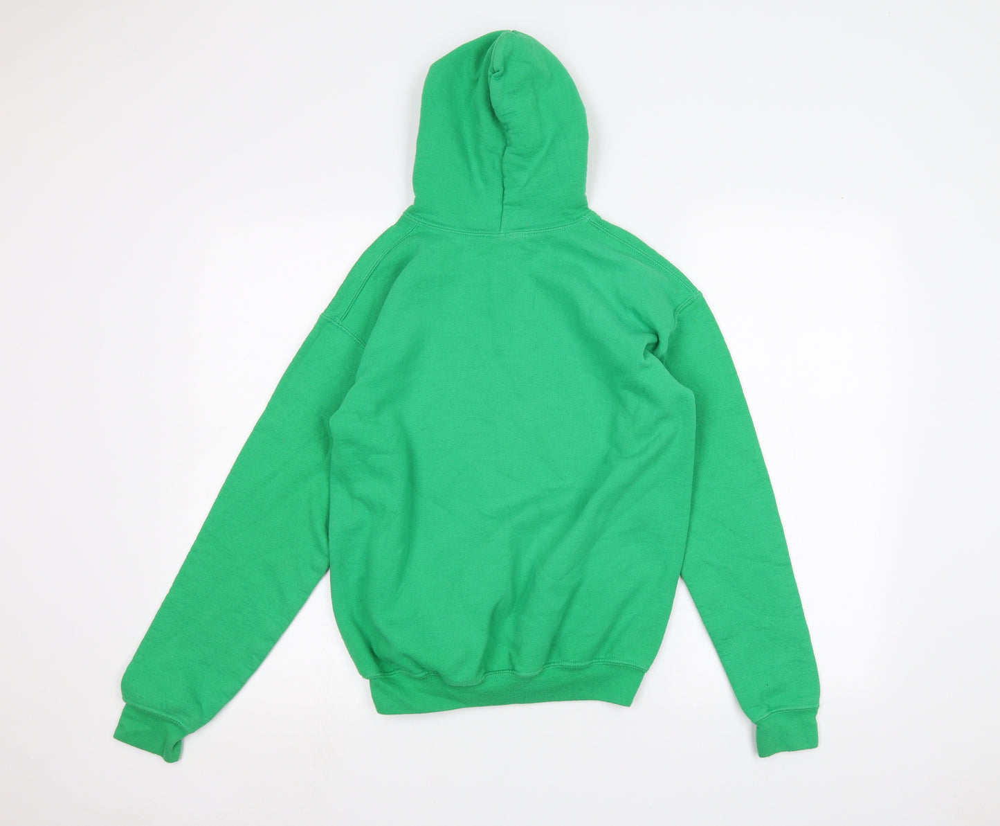 Gilden Girls Green   Pullover Hoodie Size 12 Years