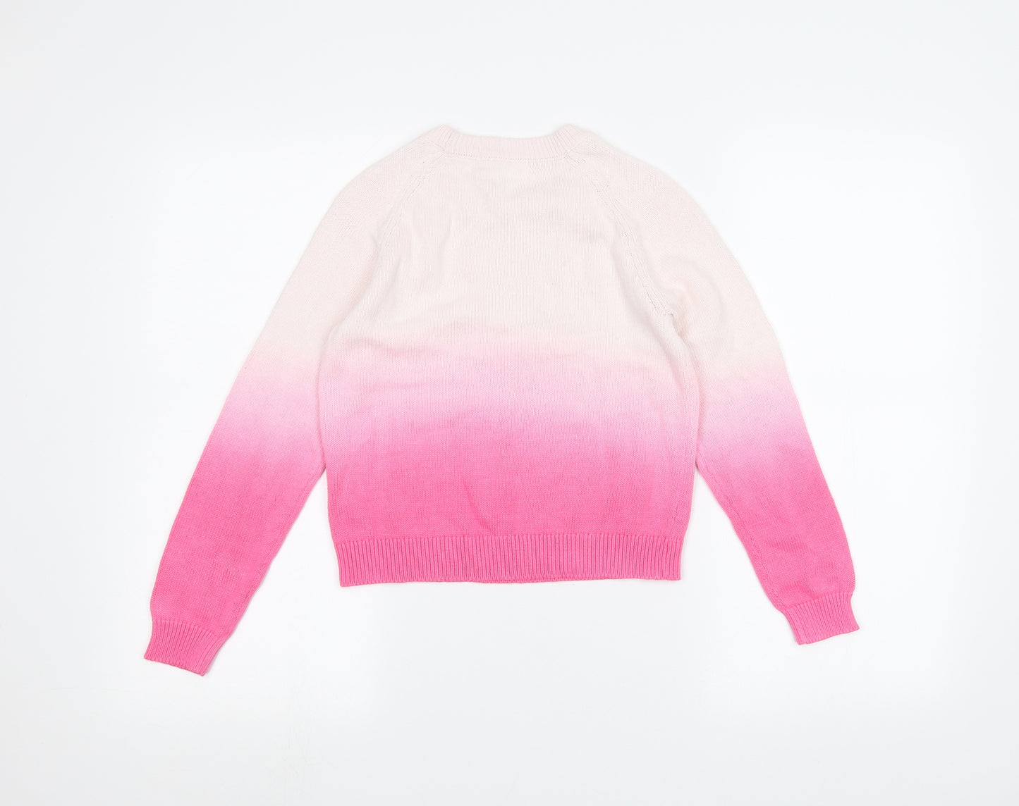 H&M Girls White   Pullover Jumper Size 9-10 Years