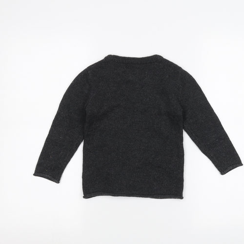 TU Girls Black   Pullover Jumper Size 3-4 Years