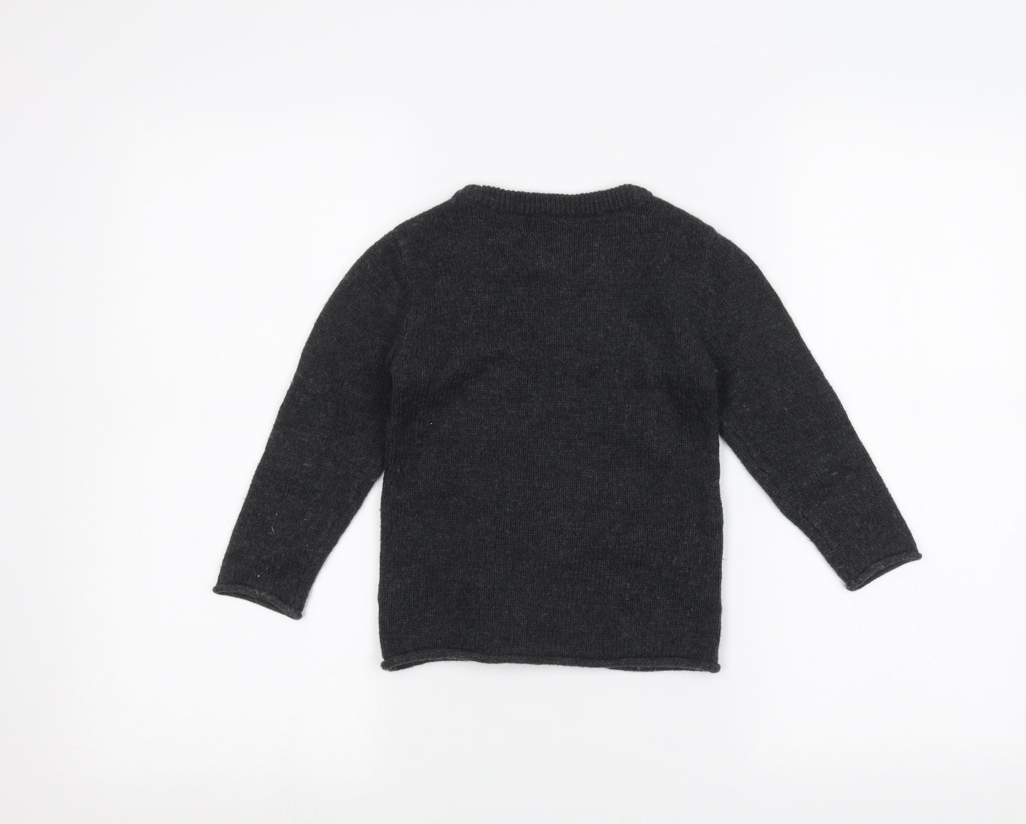 TU Girls Black   Pullover Jumper Size 3-4 Years