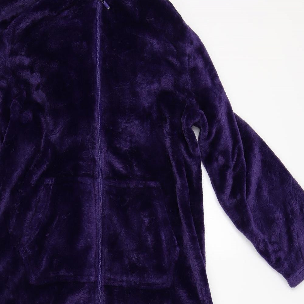 M&Co Womens Purple   Babydoll Gown Size 20