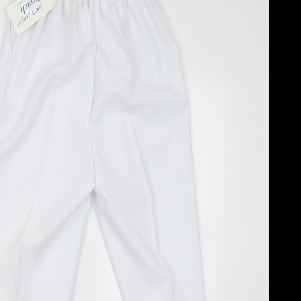 Preworn Womens White   Jegging Trousers Size 10 L23 in