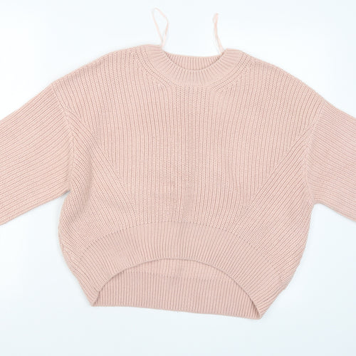 New Look Womens Pink   Pullover Jumper Size S