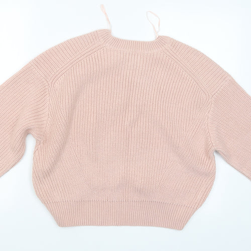 New Look Womens Pink   Pullover Jumper Size S