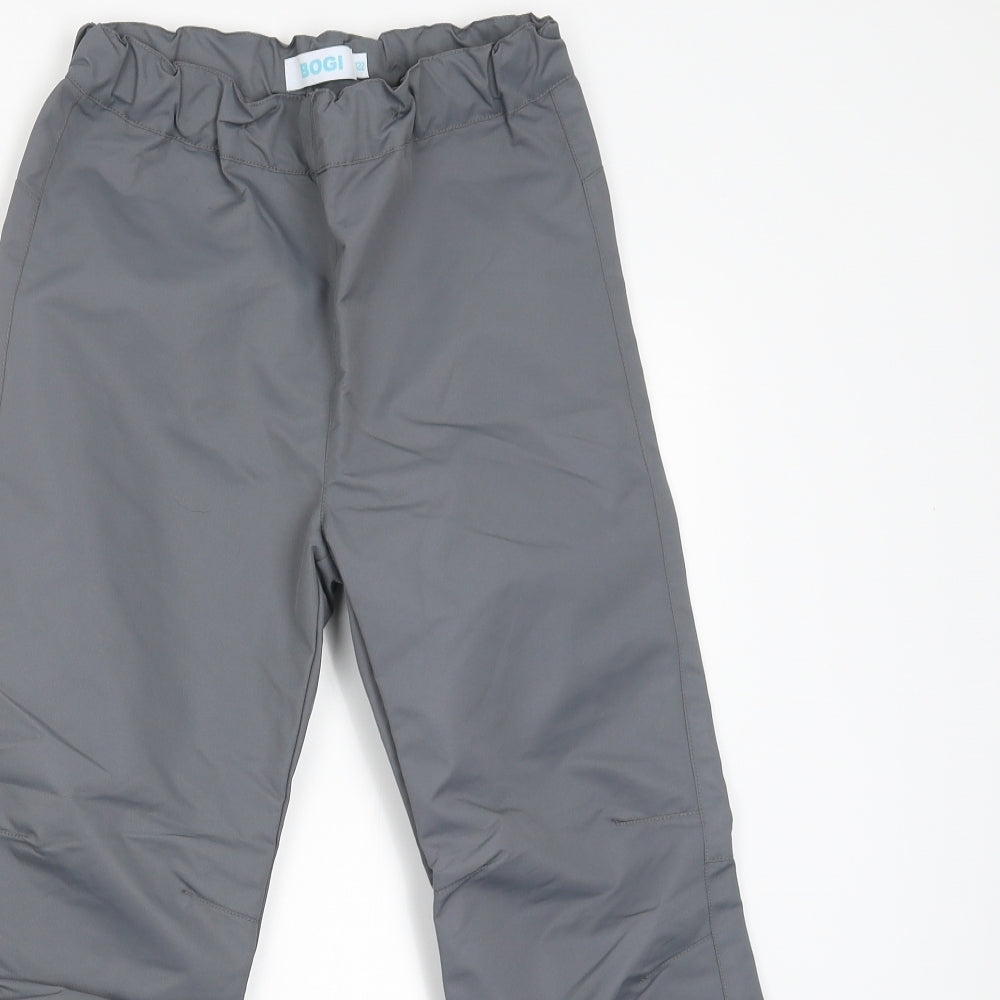 Bogi Boys Grey   Jogger Trousers Size 7-8 Years