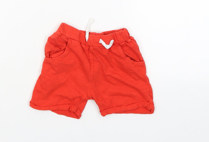 Baby Bug Boys Red Sweatpants Trousers Size 9-12 Months