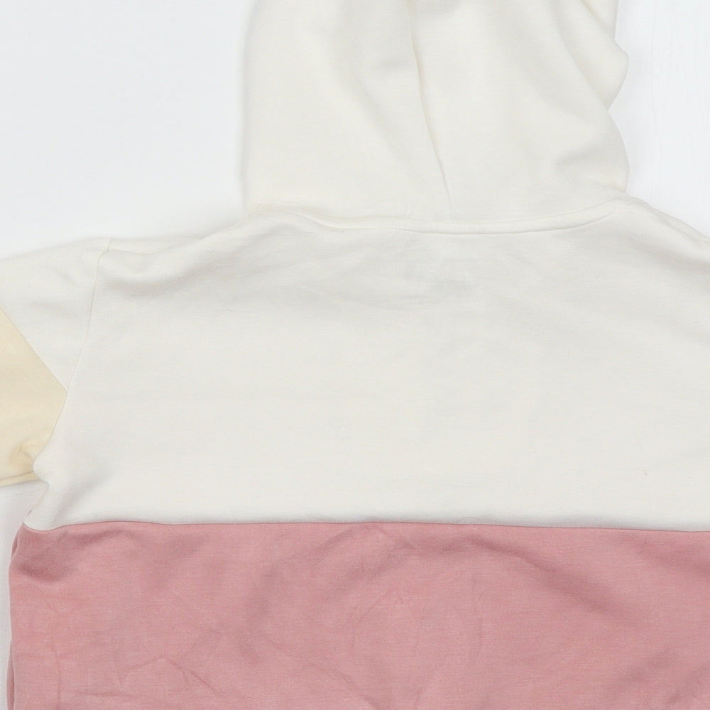 Zara Boys White   Pullover Hoodie Size 6-7 Years