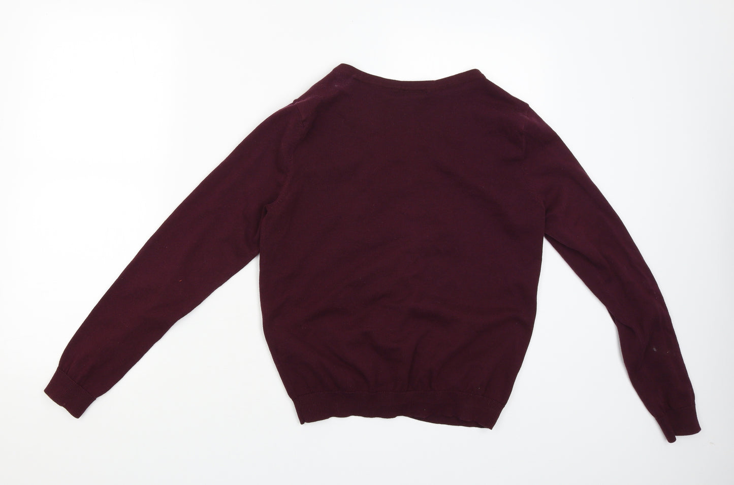 H&M Womens Red   Cardigan Jumper Size S
