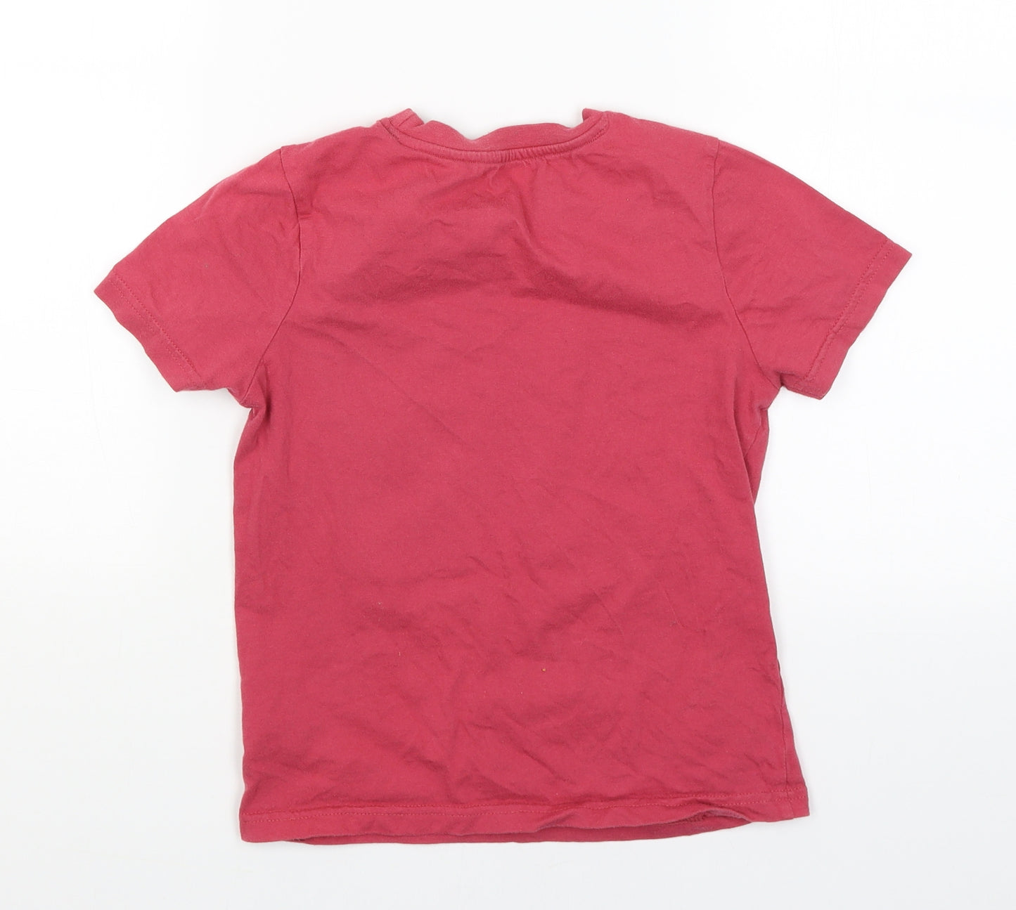Nutmeg Boys Red   Basic T-Shirt Size 7-8 Years