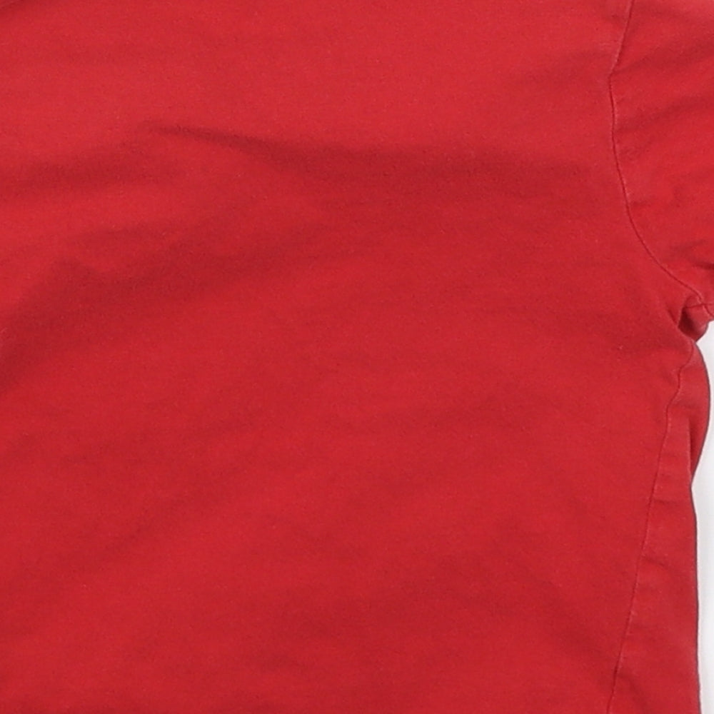 George Boys Red   Basic T-Shirt Size 3-4 Years  - Cool Dude