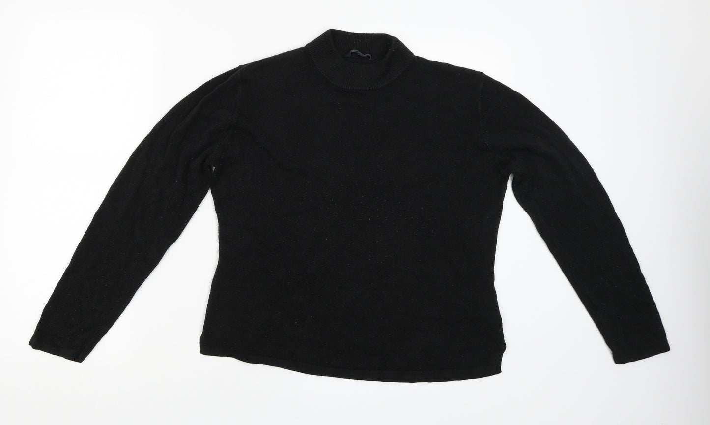 Sarah Hamilton Womens Black   Pullover Jumper Size L