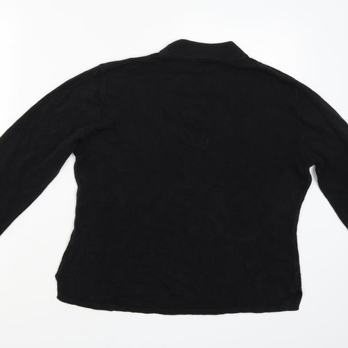 Sarah Hamilton Womens Black   Pullover Jumper Size L