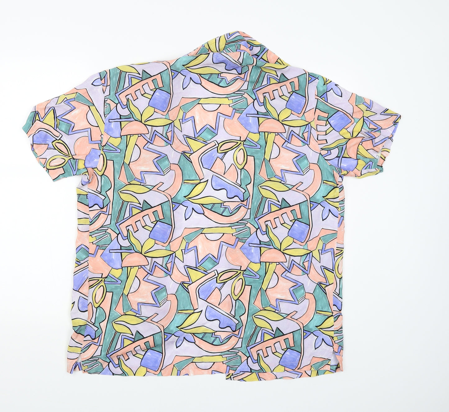 Berkshka Womens Multicoloured   Basic Button-Up Size M