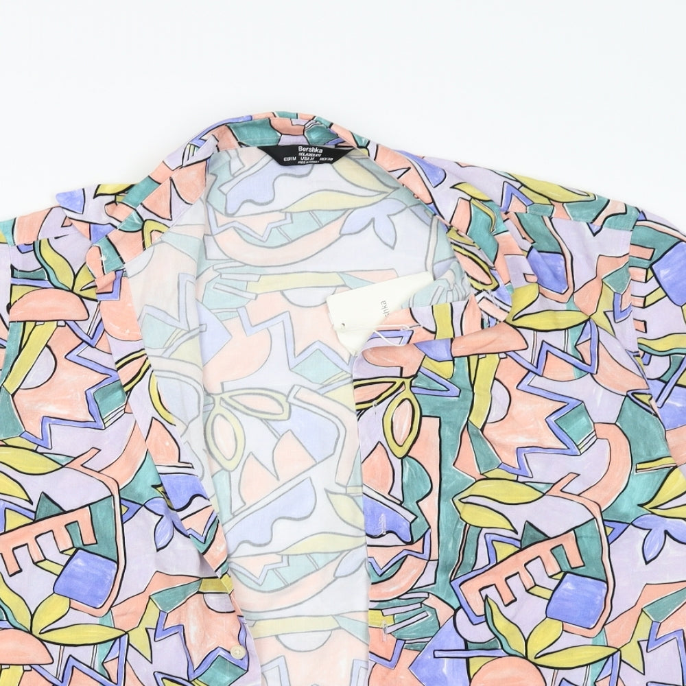 Berkshka Womens Multicoloured   Basic Button-Up Size M
