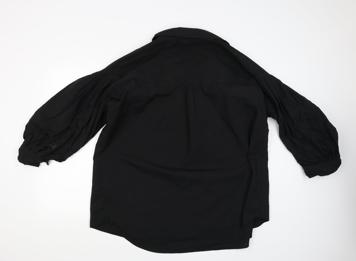 Primark Womens Black   Basic Button-Up Size 20