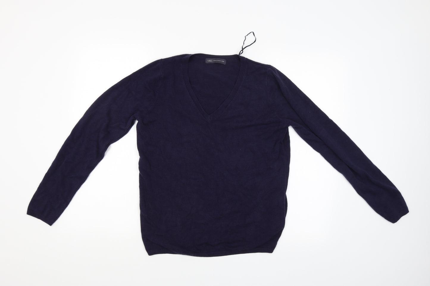 M&S Womens Blue   Pullover Jumper Size 16