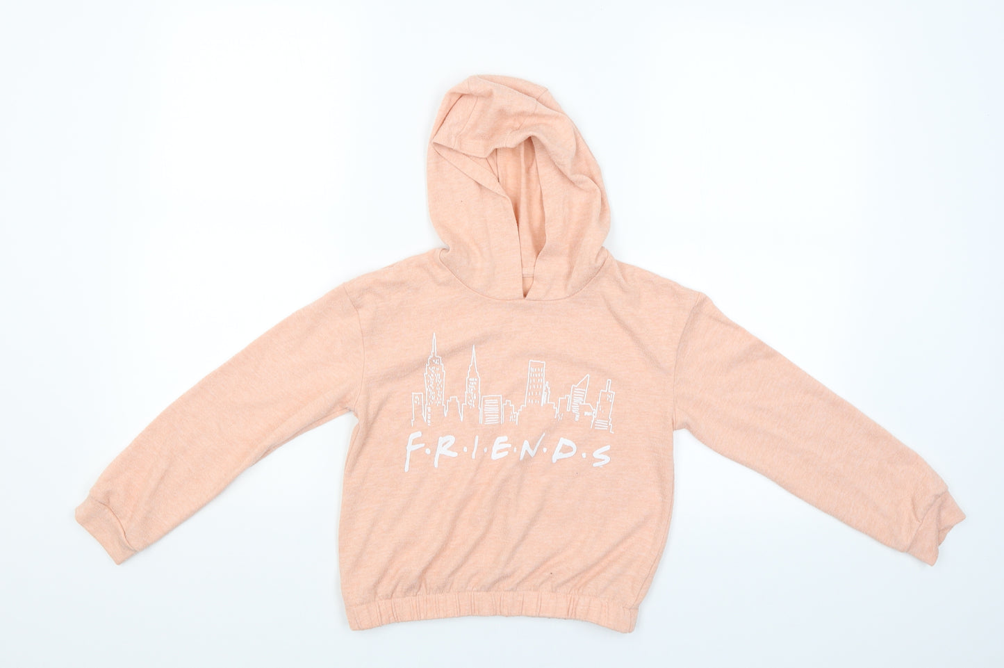 George Girls Pink   Pullover Hoodie Size 8-9 Years  - Friends