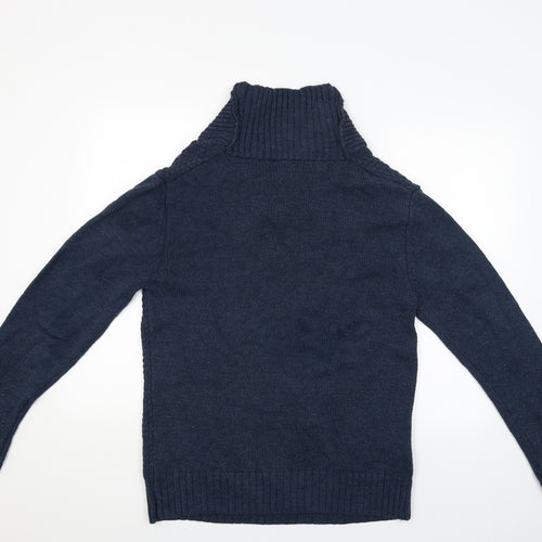 Peacocks Womens Blue   Pullover Jumper Size M
