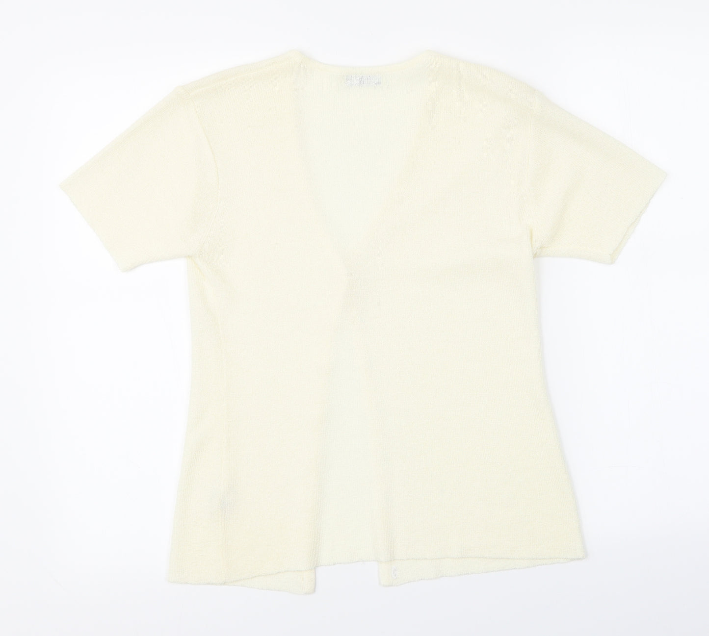 Joie de Vivre Womens Yellow   Cardigan Jumper Size M