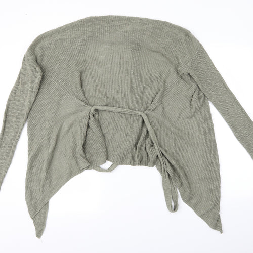 Primark Womens Green   Cardigan Jumper Size 10
