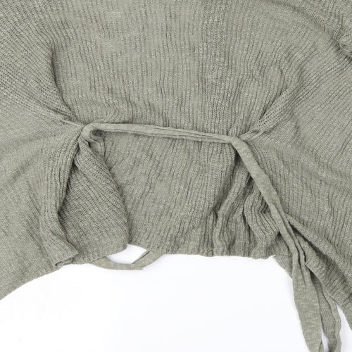 Primark Womens Green   Cardigan Jumper Size 10