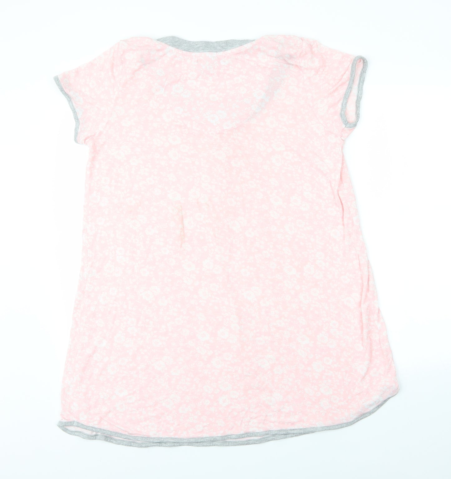 Rene Rofe Womens Pink Floral   Pyjama Top Size L