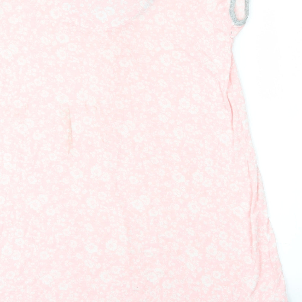 Rene Rofe Womens Pink Floral   Pyjama Top Size L