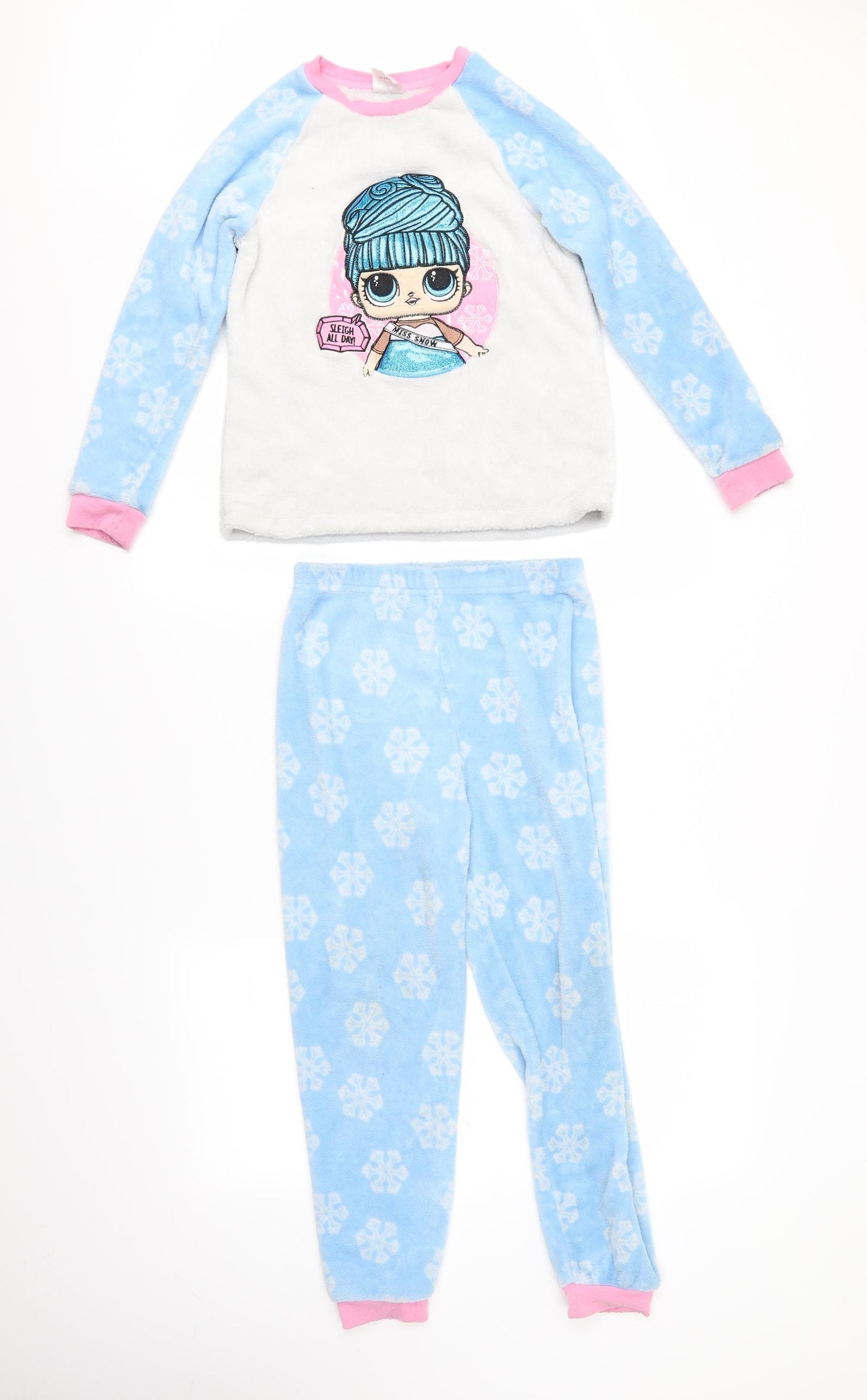 George Girls Multicoloured Geometric   Pyjama Set Size 8-9 Years  - LOL Surprise!