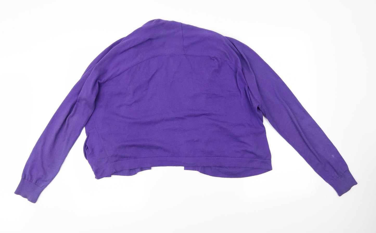 Limited Collection Womens Purple   Cardigan Jumper Size L